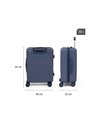 Troler avion Milan 62645B, 55 cm, Albastru