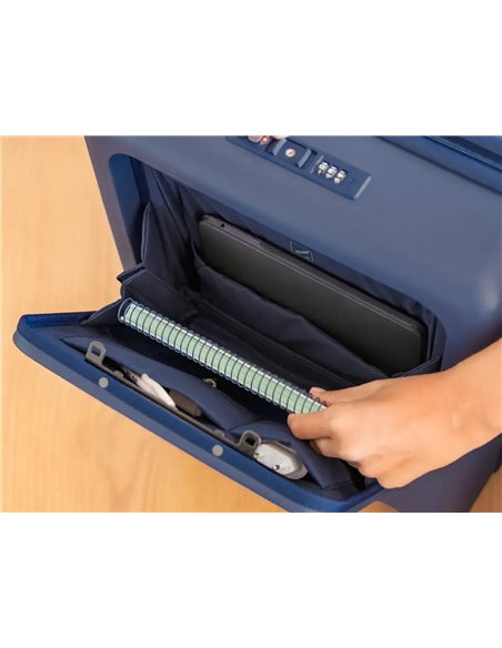 Troler avion Milan 62645B, 55 cm, Albastru