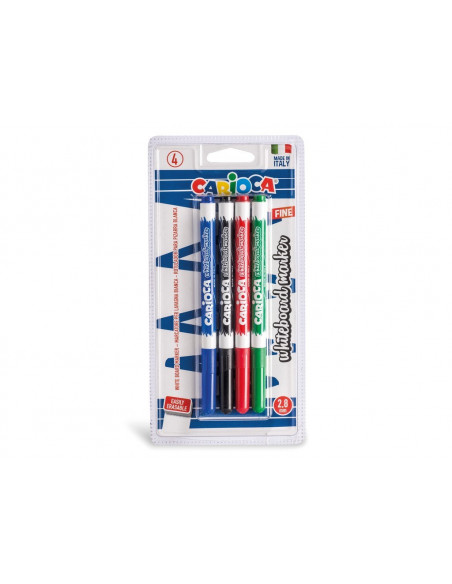 Marker pentru whiteboard Carioca 4/set,MKW021