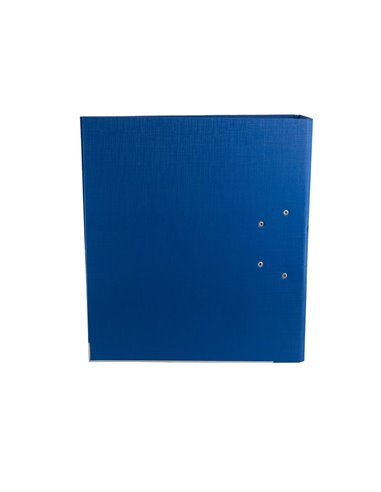 Biblioraft plastifiat A4 Optima Classic, 7.5 cm, Albastru