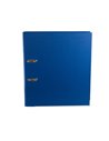 Biblioraft plastifiat A4 Optima Classic, 7.5 cm, Albastru