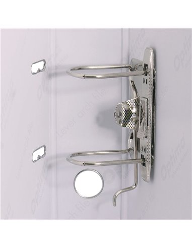 Biblioraft plastifiat A4 Optima Classic, 7.5 cm, Albastru