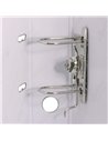 Biblioraft plastifiat A4 Optima Classic, 7.5 cm, Albastru