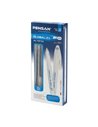 Set 12 pixuri Pensan Global, 0.5 mm, Mina albastra