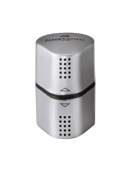 Ascutitoare tripla grip 2001 gri faber-castell.