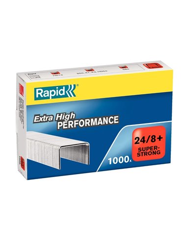Capse Rapid 24/8+, superstrong, 50 coli, 1000 bucati