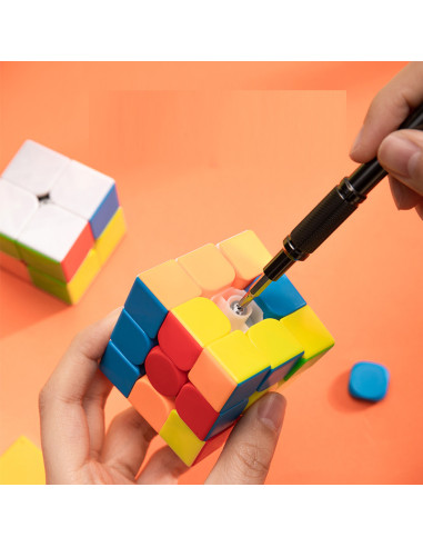 DLEH728,Cub magic color Deli, 3 x 3 x 3
