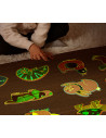 DLEH742,Puzzle geanta cadou Deli, 54 piese, efect luminos - Friends