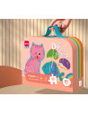 DLEH746,Puzzle geanta cadou 359 piese Deli, efect luminos - Univers