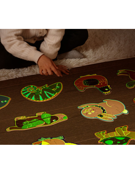 DLEH745,Puzzle geanta cadou Deli, 212 piese efect luminos - valea muzicala