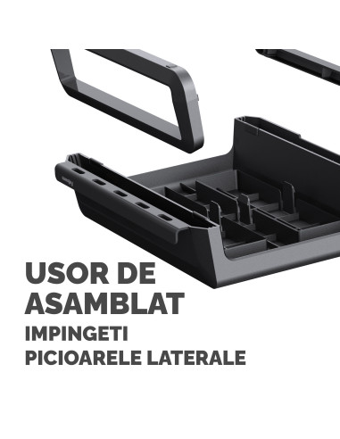 FE100016560,Suport monitor Fellowes Breyta, Negru