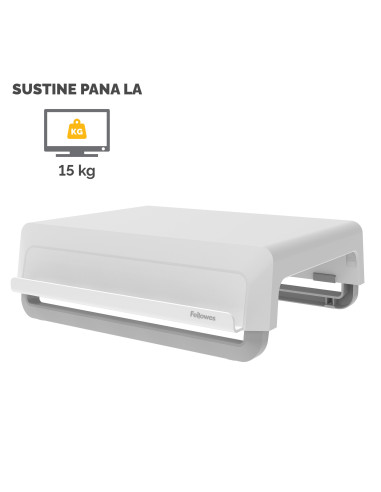 FE100016561,Suport monitor Fellowes Breyta, Alb
