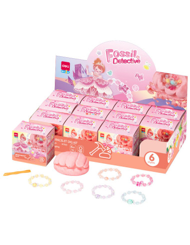 DLEH765,Set creativ fossile detective Deli- Bratari