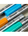 DLEC350,Set 6 buc x Markere acrilice Pebeo Dmast, 2 mm, culori metalizate