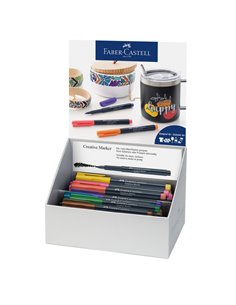 Display 50 buc x Marker creativ 2024 Faber-Castell