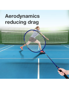 DLER303,Racheta badminton din fibra de sticla Deli, 68 mm 2