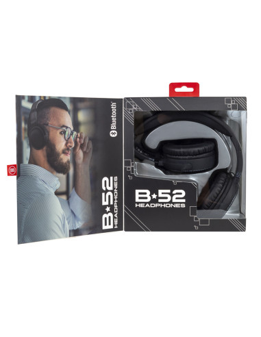 348356,Casti fara fir bluetooth b52-bt negre maxell