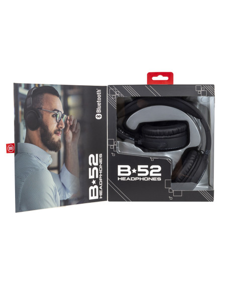 348356,Casti fara fir bluetooth b52-bt negre maxell