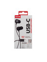 348566,Casti audio cu fir si microfon square usb-c negre maxell