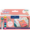 FC161013,Set 6 markere creative goldfaber holiday vibes b faber-castell