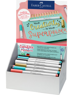 FC161117,Display 50 markere creative goldfaber c faber-castell