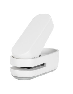 DLENS088W,Perforator 10 coli o perforatie nusign alb deli