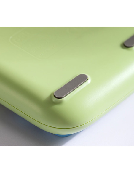 DLEM39-GR,Calculator birou 10dig taste multicolore verde deli