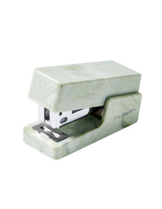 DLENS083C-GR,Capsator 12 coli 24/6 mini nusign verde marmorat deli