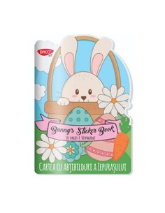 Cartea cu abtibilduri a iepurasului Daco AB921, 10 pagini