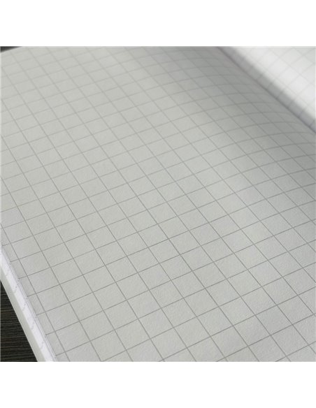 Caiet geometrie fara velin A5 Pigna, liniatura 8x8 mm, 80g/mp, 24 file