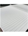 Set 6 caiete A5 Daco cu spira, dictando, 70 g/mp, 96 file, coperta plastic, Culori asortate