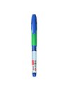 Set 2 stilouri Daco Duo Color + 50 rezerve cerneala, Albastru