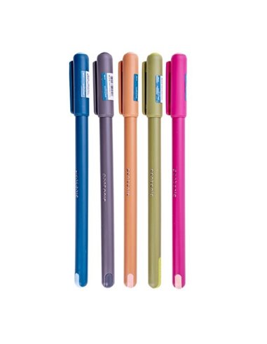 Set 5 pixuri Pentonic Colors, 0.7 mm, mina albastra