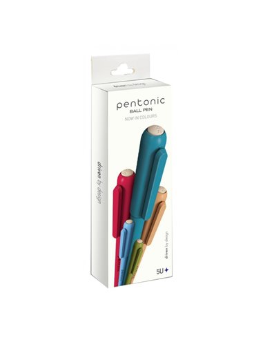 Set 5 pixuri Pentonic Colors, 0.7 mm, mina albastra