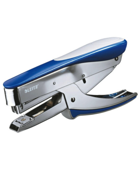 L-55480033,Capsator metalic LEITZ 5548 tip cleste, 30 coli, albastru