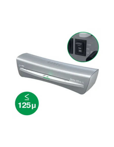 L-73680089,Laminator LEITZ iLAM Home Office, A4, kit folii laminare inclus, gri
