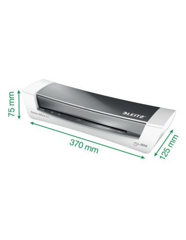 L-73680089,Laminator LEITZ iLAM Home Office, A4, kit folii laminare inclus, gri