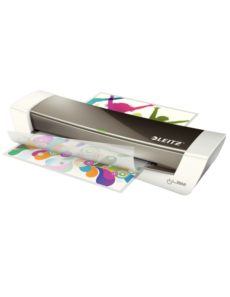 L-73680089,Laminator LEITZ iLAM Home Office, A4, kit folii laminare inclus, gri