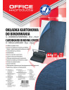 OF-20232525-11,Coperta carton imitatie piele 250g/mp, A4, 100/top Office Products - bleumarin