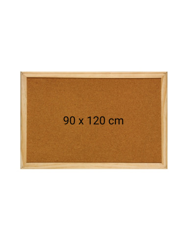 OP-31090120,Panou pluta cu rama din lemn, 90 x 120 cm, Optima