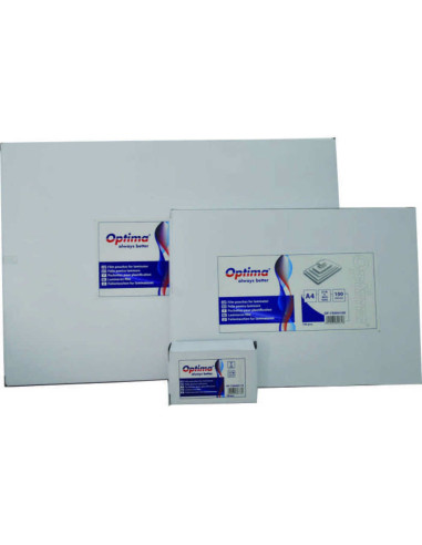 OP-75004125,Folie laminare Optima, A4 (216 x 303 mm), 125 microni, 100 folii/top
