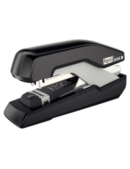 RA-5000549,Capsator metalic Rapid Supreme Omnipress SO30, 30 coli, capsare plata, cutie, negru
