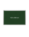 OP-22120300,Tabla verde magnetica cu rama din aluminiu, 120 x 300 cm, pentru creta, Optima