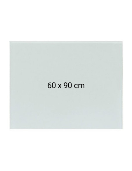 OP-23060090,Tabla alba magnetica din sticla, 60 x 90 cm, Optima + Kit (burete, spray, magneti)