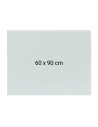 OP-23060090,Tabla alba magnetica din sticla, 60 x 90 cm, Optima + Kit (burete, spray, magneti)