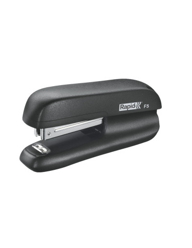 RA-5000264,Capsator plastic Rapid F5, 10 coli, cutie, negru
