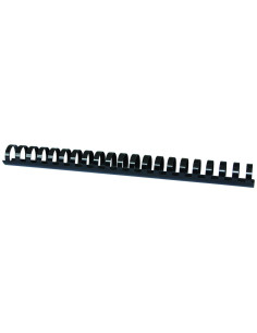 OF-20242515-05,Inele plastic 25 mm, max 240 coli, 50buc/cut Office Products - negru 2