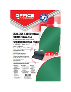 OF-20232515-02,Coperta carton lucios 250g/mp, A4, 100/top, Office Products - verde 2