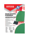 OF-20232525-02,Coperta carton imitatie piele 250g/mp, A4, 100/top Office Products - verde