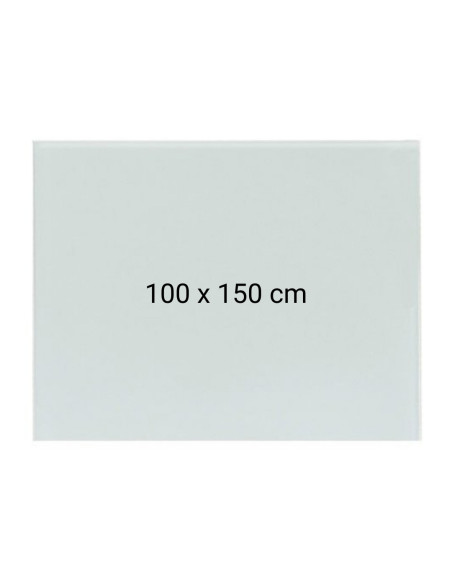 OP-23100150,Tabla alba magnetica din sticla, 100 x 150 cm, Optima + Kit (burete, spray, magneti)